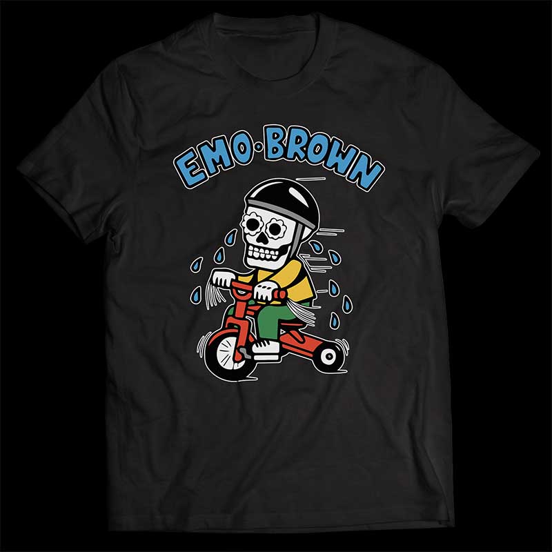 Emo Brown Shirt 2